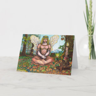 Fairy Meditation Greeting Card