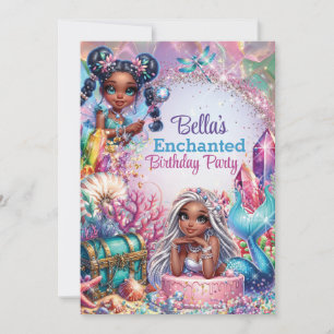 Fairy Mermaid Fantasy Party Invitation