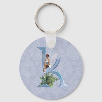 Fairy Monogram K Keychain