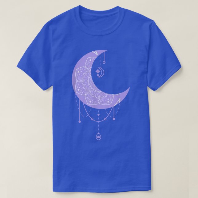 Fairy Moon Celestial Witch Graphic Tee 760  (Design Front)