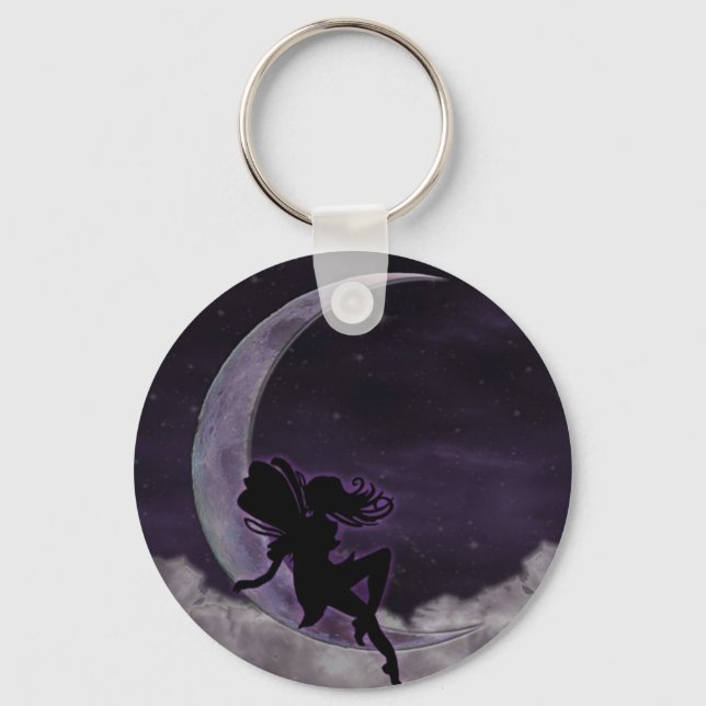 Fairy Moon Keychain (Front)