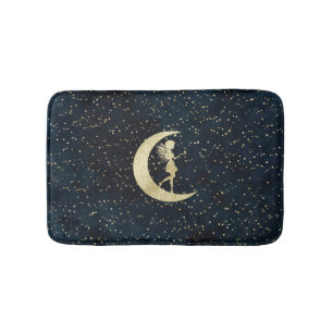 Fairy Moon Sparkle Bath Mat