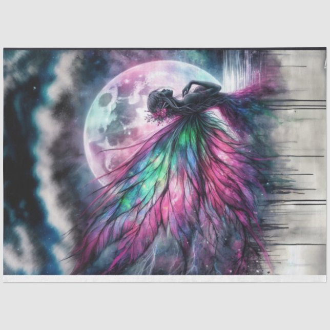 Fairy Moon Tissue Paper (Front)