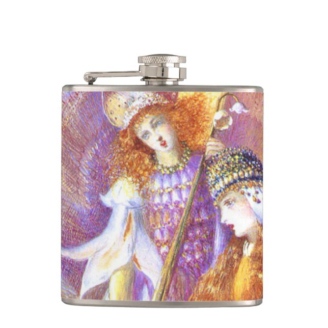 Fairy Music Hip Flask (Front)