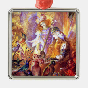 Fairy Music Metal Ornament
