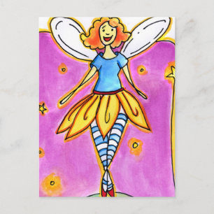 Fairy Notes Postcard
