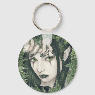Fairy of the Dark Forest Keychain
