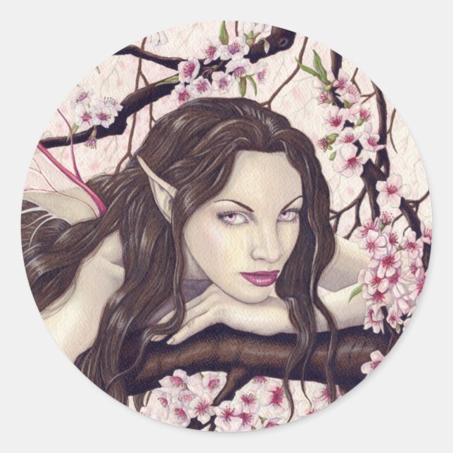 Fairy of the Spring Bloom Sticker (Front)