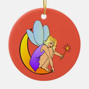 FAIRY ORNAMENT RED