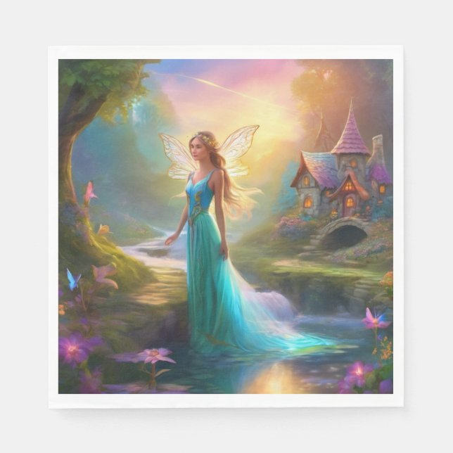 Fairy Paper Napkin (Front)