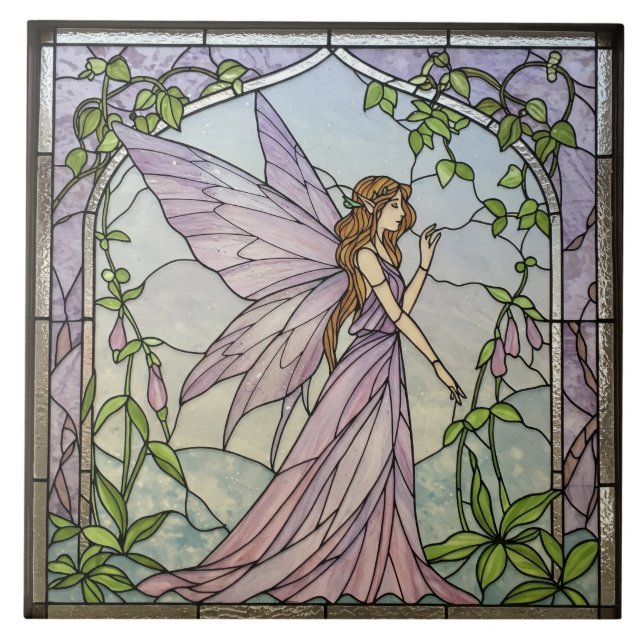 Fairy Pixie Portal Vines Tile (Front)