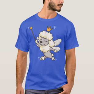 Fairy Poodle Dog Mystical Pet Poodle Fairy Lover T-Shirt