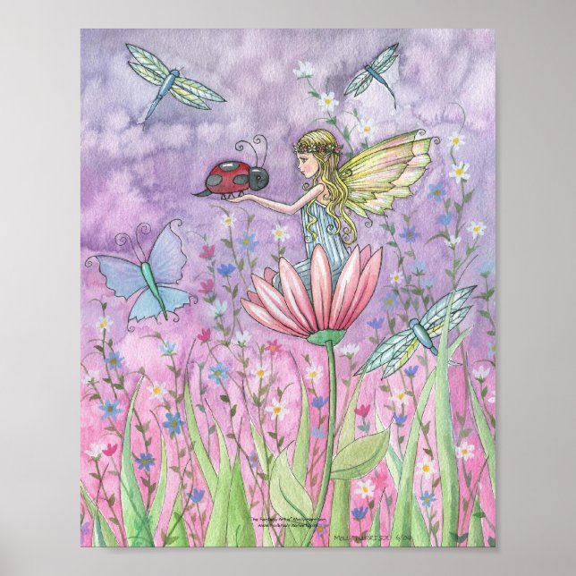 Fairy Poster A Friendly Encounter Fairies (Front)