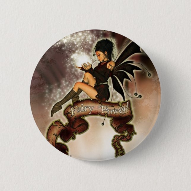 Fairy Power! 2 Inch Round Button (Front)