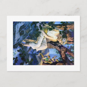 Fairy Princess and the Gnomes Postcard