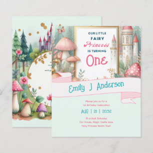 Fairy Princess Birthday 1st 2nd 3rd 4th Fairytale 