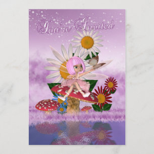 Fairy Princess Birthday Party - Fairy Party Invite