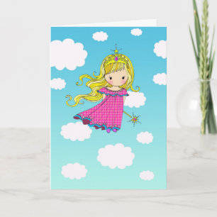 Fairy Princess Happy Birthday Card