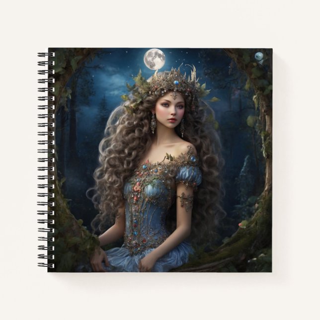 Fairy Princess Hard Cover Journal (Devant)