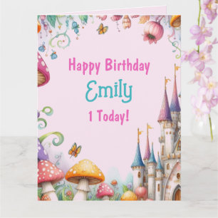 Fairy Princess Party Magical Birthday Bash  Card