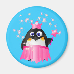 Fairy Princess Penguin Magnet