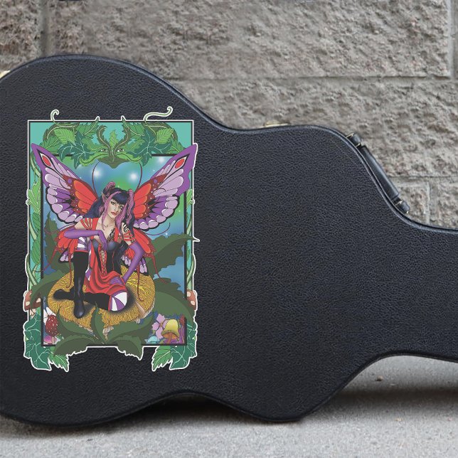 Fairy Purple Red Mushroom Gothic (Creator Uploaded)