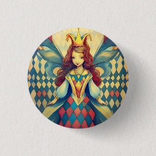 Fairy Queen 1 Inch Round Button