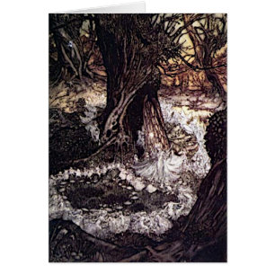 Fairy Queen and Fairies in the Woods
