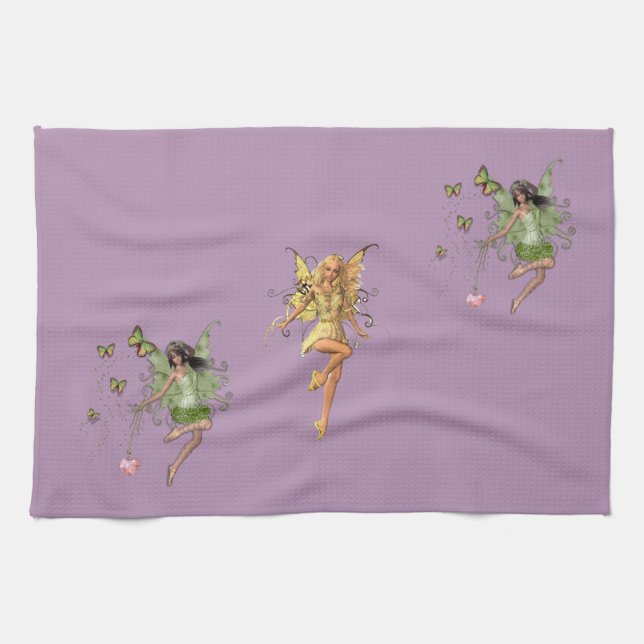 Fairy queen gift kitchen towel (Horizontal)
