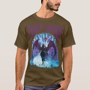 Fairy Queen Grunge Aesthetic Fairycore Dark Goth W T-Shirt