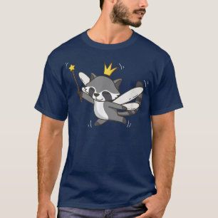 Fairy Raccoon Wildlife Mystical Animal Raccoon Fai T-Shirt