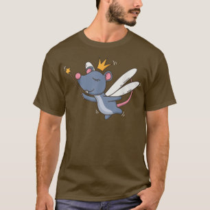 Fairy Rat Wildlife Mystical Animal Rat Fairy Lover T-Shirt
