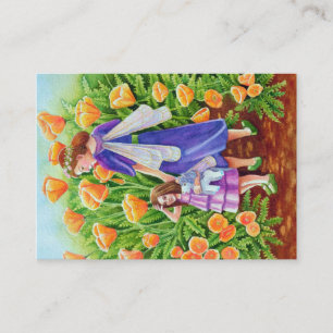 Fairy Rider Double Sided Aceo Print Business Card
