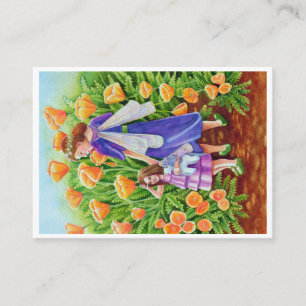 Fairy Rider Double Sided Aceo Print Business Card