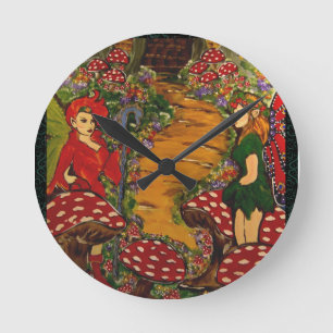 FAIRY ROUND CLOCK