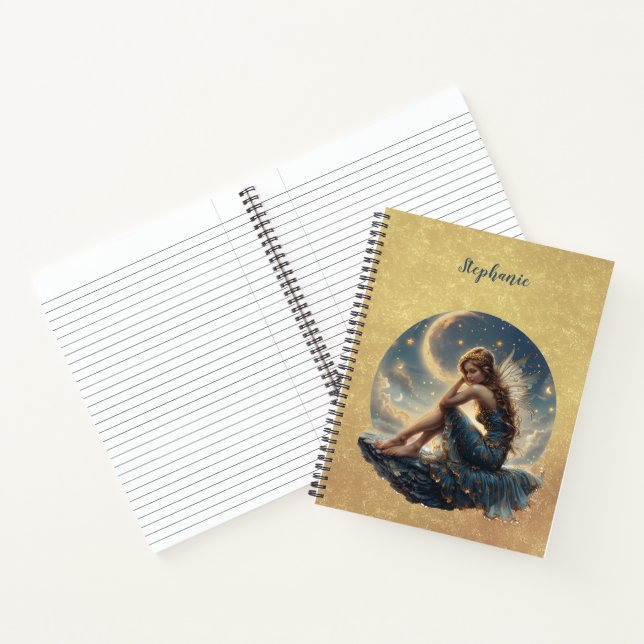 Fairy School Notebook with Fairies Whimsical Art (Inside)