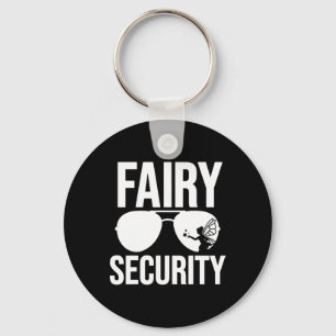 Fairy Security Birthday Family Halloween Costume D Keychain