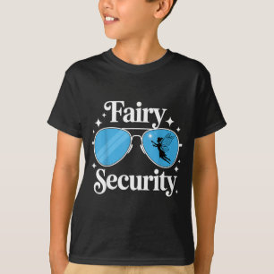 Fairy Security Birthday Family Halloween Costume T-Shirt