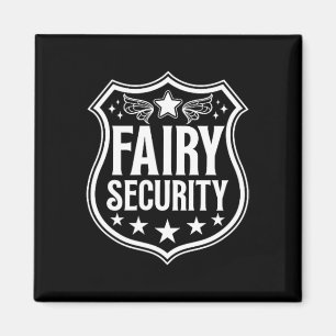 Fairy Security Birthday Halloween Costume Kids Boy Magnet
