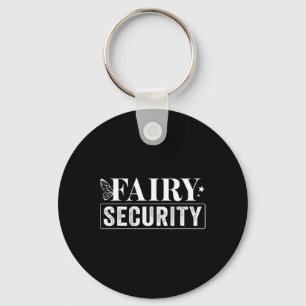 Fairy Security Birthday Halloween Keychain