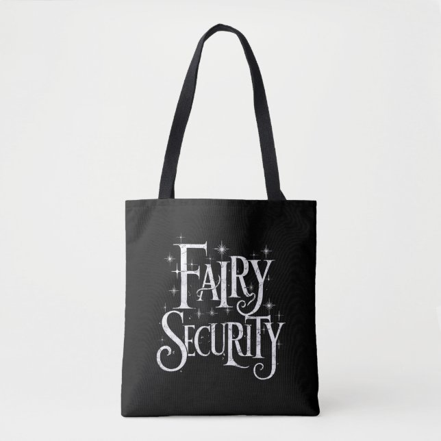 Fairy Security Funny Halloween Costume  Tote Bag (Front)