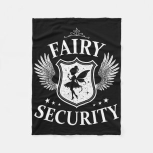 Fairy Security Protection Kids Men Women Fleece Blanket