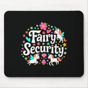 Fairy Security Unicorn Halloween Costume Adult Mom Mouse Pad
