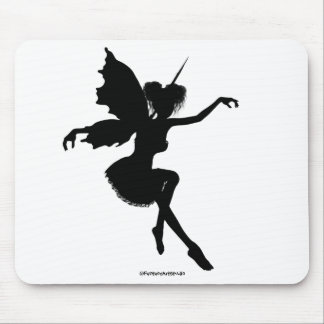 Fairy Silhouette Pose 25 Mouse Pad
