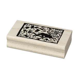 Fairy Silhouette Rubber Stamp