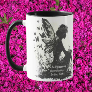 Fairy Silhouette theme  Mug