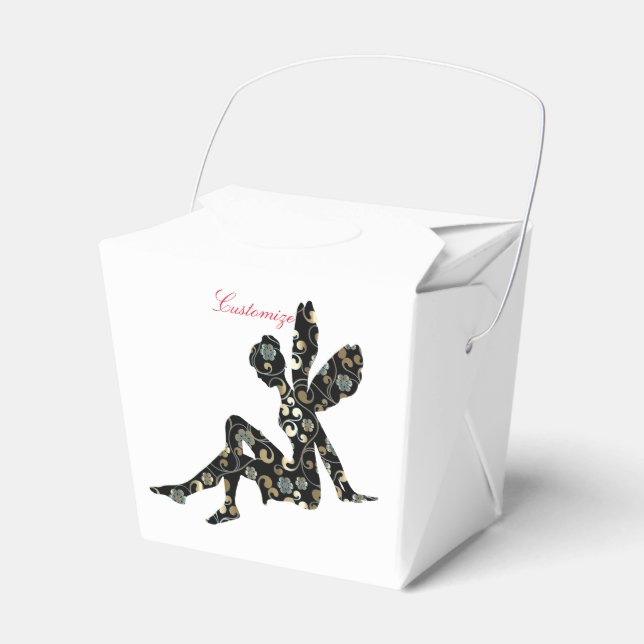 Fairy Silhouette Thunder_Cove Favor Box (Front Side)