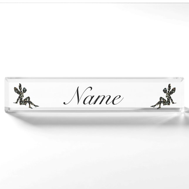 Fairy Silhouette Thunder_Cove Nameplate (Front)