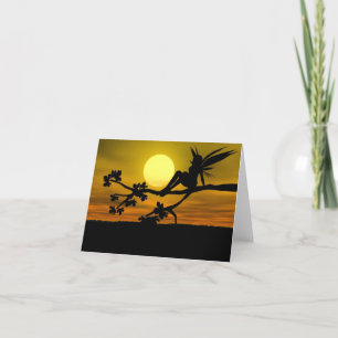 fairy Siluetts Note Card
