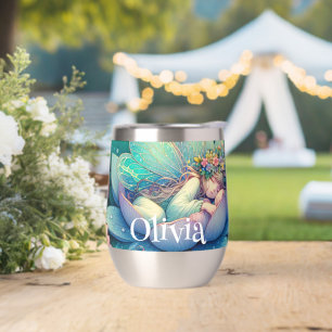 Fairy Sleeping on a Flower Fairytale Personalized